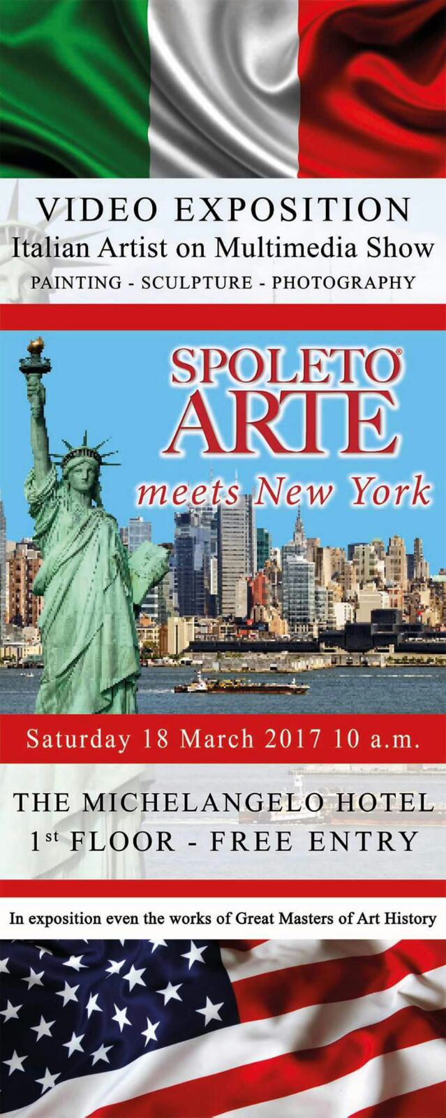 Spoleto Arte New York - Esposizione quadro Ore Piene e Vuote 