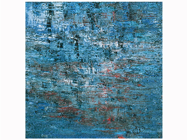 Luci All'imbrunire - 100 x 100 – Olio - Anno 2015